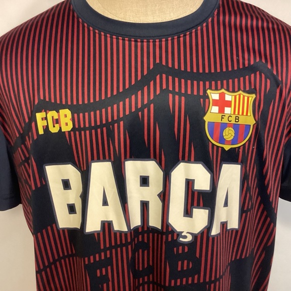 Barcelona FCB Mens Soccer Jersey size XL - Picture 2 of 7